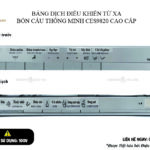 Bồn cầu thông minh toto ces9810-9820