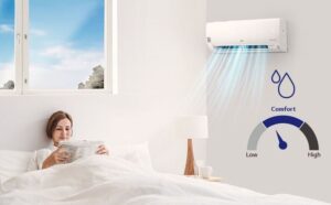 Chế độ hút ẩm của điều hoà Mitsubishi