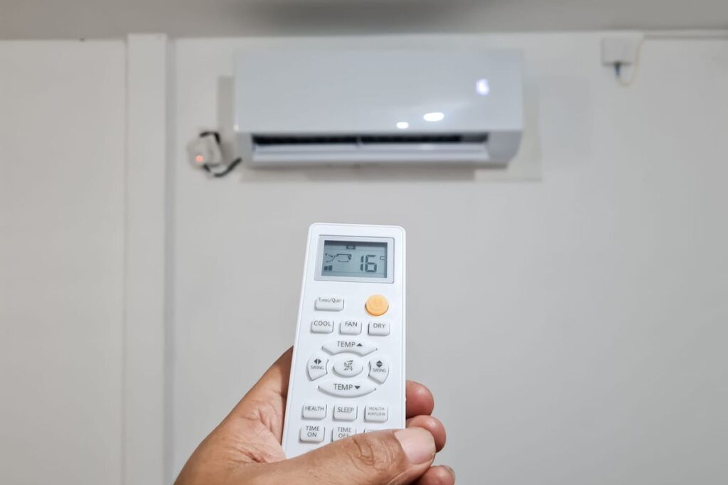 Nhiệt độ điều hoà hợp lý 