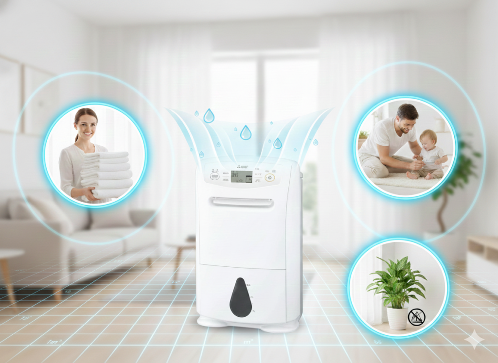 Hướng dẫn sử dụng máy hút ẩm hiệu quả, an toàn