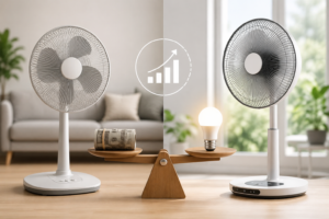 Nên mua quạt điện DC hay AC?