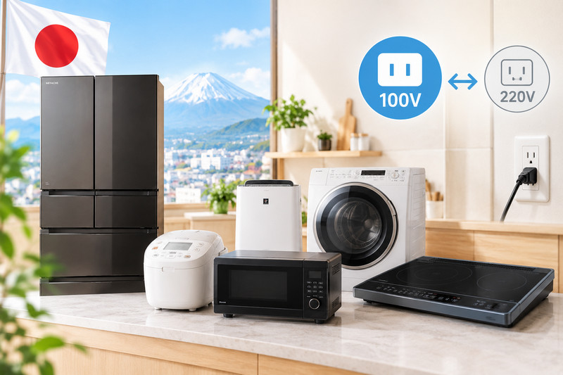 Đồ nội địa Nhật dùng điện 100V